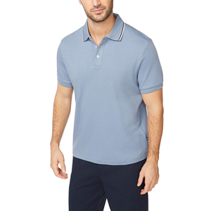 Mens <b>Polo</b> Shirt High Performance Top Moisture Wicking Fabric Short Sleeve Design For Golf Gym Workout And Casual Daily Wear - Product Image 5