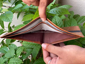 Genuine Brown Leather <b>Wallet</b> for Men Real Leather Slim <b>Wallets</b> <b>Card</b> Holder Leather <b>Wallets</b> - Product Image 2