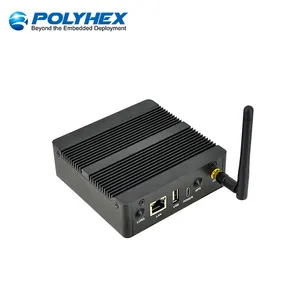 industrial BOX pc arm processor iMX 6ULL mini pcie network security ai computer algorithm ops mini pc for interactive panel