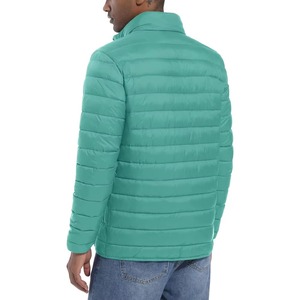 New Unisex Hooded Stand Collar Patchwork Canvas Winter Waterproof Windproof Cotton Padded Puffer Jacket Casual Zip Warm <b>Coat</b> - Product Image 3