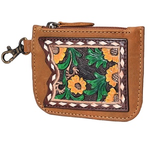 Best Seller <b>Suede</b> Leather Coin <b>Bag</b> Western Tooled Coin <b>Bag</b> Western High Quality Saddle Blanket <b>Bag</b> At Wholesale Price - Product Image 2