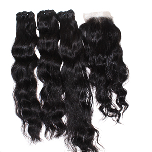 Perruque à ondulations naturelles en cheveux vierges vietnamiens, trame nouée à la main, avec closure en dentelle HD, s'adapte confortablement, aspect réaliste - Product Image 5