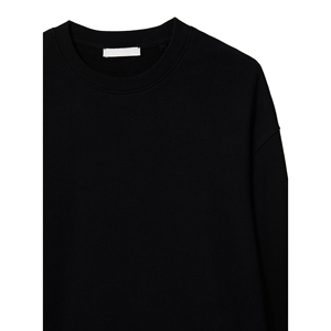 Top Trendy Custom Crewneck Sweatshirt <b>Women</b> <b>Long</b> Sleeve Heavyweight Yarn Dyed Front Logo Pullover Comfortable <b>Hoodies</b> - Product Image 4