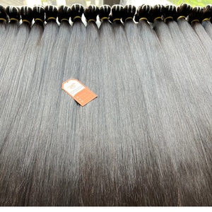 Meilleure vente 100% extensions de cheveux humains vietnamiens Remy Double trame à la machine 100 grammes par paquet - Product Image 2
