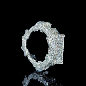 Lunette de montre personnalisée sertie de diamants pour montres de luxe, fabricant OEM ODM - Product Image 2