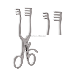 Retracteur chirurgical vétérinaire orthopédique auto-serrant réglable en acier inoxydable forgé allemand, réutilisable, petites et grandes tailles - Product Image 1