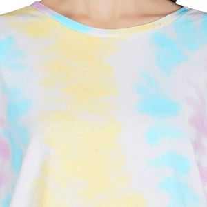 เสื้อยืดผู้หญิงไซส์ใหญ่สำหรับฤดูหนาว สีสันสดใส คุณภาพสูง ระบายอากาศได้ดี แห้งเร็ว เป็นมิตรกับสิ่งแวดล้อม ป้องกันรอยยับ ผ้าฝ้าย 100% รับผลิตตามแบบ OEM - Product Image 5