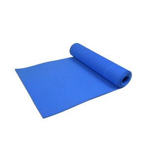 Blue <b>Kids</b> <b>Yoga</b> <b>Mat</b> Rectangle Folding Exercise Fitness <b>Mat</b> with Textured Surface - Product Image 2