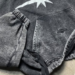Nouveauté 2026 : Sweat à capuche oversize personnalisable en polaire respirante et écologique / Sweat à capuche imprimé de haute qualité effet délavé pour homme - Product Image 4