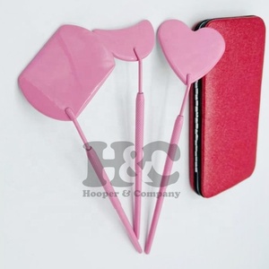 Choix chauds carré coeur lune miroir Extensions de cils beau miroir en acier inoxydable vison éclairage Logo emballage durable - Product Image 2