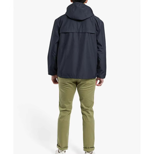 Veste pull-over personnalisable grande taille avec logos brodés, veste softshell marine pour homme, veste d'extérieur, vêtements de sport résistants à l'eau - Product Image 2