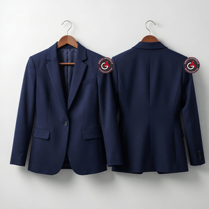 2023 Custom Women's Casual Office <b>Suit</b> Jacket Fashion Loose Simple Ladies blazer Ladies Long Sleeve Customized Printing - Product Image 1