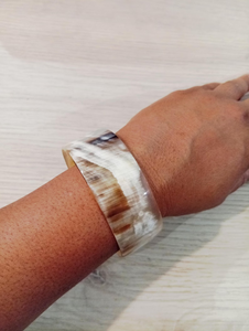 Natural Crafts Eco-Friendly Handmade Buffalo Horn Genuine Horn Cuff <b>Bracelet</b> From Perfect Enterprises - Product Image 3