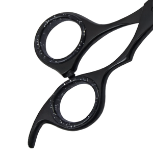 Hair Thinning Texturizing <b>Shears</b> 6.5 Inch Black Stainless Steel Barber Scissors Professional Salon Hair Cutting Grooming <b>Tool</b> - Product Image 5