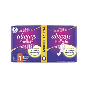 Serviettes hygiéniques Premium Always Platinum, noyau à haute absorption, ultra fines, confortables et système avancé de protection contre les fuites - Product Image 6