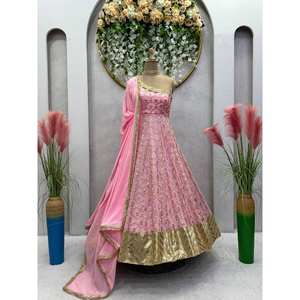 Party Wear XL Gown avec fil et séquence pour un look élégant - Product Image 5