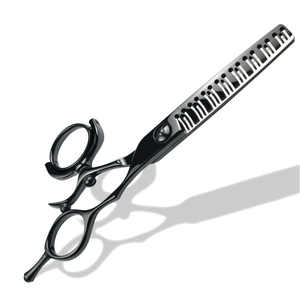 Ciseaux de coiffure pivotants professionnels, ciseaux à effiler en acier inoxydable à lame tranchante - Product Image 3