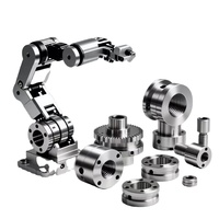 Pièces de robot usinées CNC de précision en acier inoxydable 304, tolérance stricte 0,005 mm, usinage par électroérosion à fil, brochage, service OEM, ISO9001