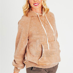 Servicio OEM al por mayor: Sudaderas con capucha para mujer con lavado ácido, último diseño, hechas en Pakistán. - Product Image 5