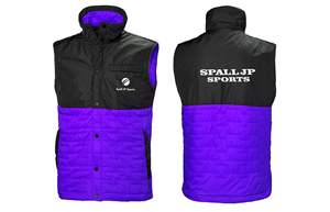 Chaleco acolchado de invierno con logotipo personalizado, grueso, con cremallera, sin mangas, para hombre, chaleco de plumón, chaleco acolchado de algodón, chaleco personalizado para hombre - Product Image 3