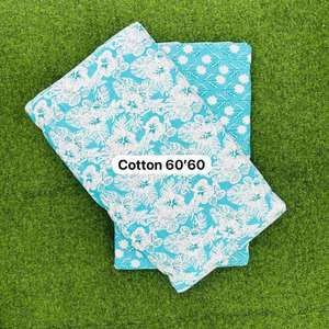 Tela de Algodón Estampada de Primera Calidad, Ligera y Suave, para Prendas de Moda, Costura y Confección - Product Image 1