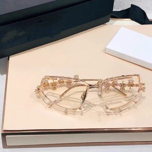 Nuevas Gafas de Sol de Moda de Metal con Circonita Blanca, Unisex, de Lujo, Alta Calidad, Lentes de PC con Protección UV400 - Product Image 2