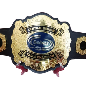 Ceinture de champion personnalisée Saber Healthcare pour la région centrale, trophée sportif de haute qualité - Product Image 2