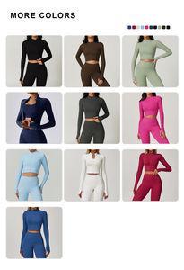 Ensembles de sport sans couture 2026 en gros : Soutien-gorge de sport et leggings pour l'entraînement, le fitness et le yoga pour femmes - Product Image 4