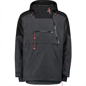 Chaqueta Impermeable de 3 Capas para Hombre, Transpirable, Tipo Anorak, Cortavientos, para Actividades al Aire Libre, con Logotipo Personalizado, Venta al Por Mayor - Product Image 1