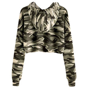 Nuestro equipo de exportación a granel ofrece sudaderas cortas de algodón de alta calidad para mujeres, para satisfacer las necesidades de suministro globales internacionales. - Product Image 2