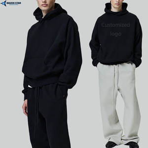 Chándal Unisex para Adultos, Estilo Urbano, 100% Algodón, Secado Rápido, Ecológico, Resistente al Viento, Transpirable, con Capucha y Cordón Ajustable - Product Image 1