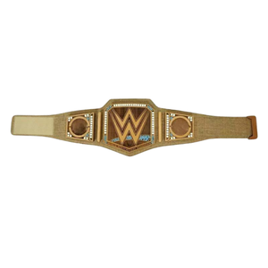 Ceinture de champion WWE Premium, ceinture de lutte dorée avec logo W emblématique, design personnalisé de haute qualité pour collectionneurs et fans - Product Image 1