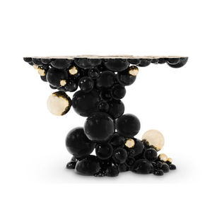 Tables consoles de luxe en métal plaqué or de haute qualité, au design unique et élégant, très attrayantes, à prix bas. - Product Image 4