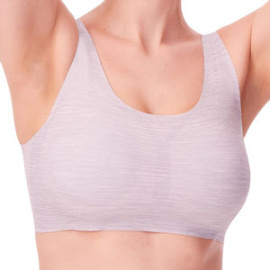 Haut de yoga personnalisé à double bretelle avec coussinets intégrés, soutien-gorge de sport color-block de haute qualité, grande taille, deux pièces, pour femmes - Product Image 1