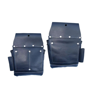 Professional Best Quality <b>Tool</b> Bag With Belt for Sale Premium Quality Men's PU <b>Leather</b> <b>Tool</b> Kit Belts - Product Image 3
