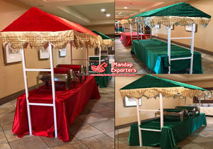 Comptoirs de nourriture en acier inoxydable pour salle de mariage Comptoirs de nourriture en acier inoxydable pour fête Derniers comptoirs de nourriture de concepteur - Product Image 6