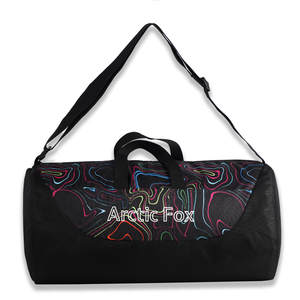 กระเป๋าเดินทาง Arctic Fox E Barrel Duffle Bag ดีไซน์ทันสมัย วัสดุไนลอนและโพลีเอสเตอร์ ซับในทนทาน ปิดด้วยซิป เหมาะสำหรับการเดินทางและการใช้งานในชีวิตประจำวัน - Product Image 1