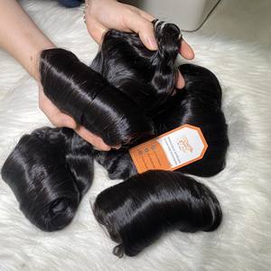 Vendeurs de cheveux crus à cuticule alignée avec boucles aux œufs super doublement étirés, Magic Curl Egg Mèches de cheveux noires naturelles pour femmes noires - Product Image 1