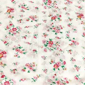 Tissu imprimé numérique en gros, motif floral, polyester, coton, rayonne, pour robe, chemisier, chemise, vêtement de mode - Product Image 3