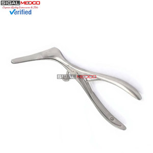 Espéculo Nasal Septal Pequeño de 6 Pulgadas, Hoja de 2 Pulgadas, Instrumento de Diagnóstico Manual ORL, Acero Inoxidable de Grado Alemán, Certificado CE - Product Image 3