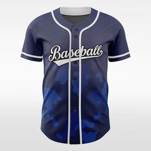 Ensembles de maillots de baseball respirants 100% polyester, couleur personnalisée, uniforme de baseball - Product Image 1