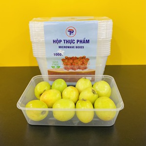 Muestras Gratis 2026 Contenedor de Alimentos de Plástico Rectangular Desechable Ecológico de Súper Calidad de 650ml 750 1000ml con Tapas - Product Image 4