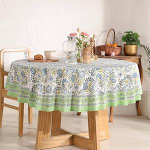 Manteles de Algodón Puro al por Mayor, Bordados e Impresos Personalizados para Decoraciones de Bodas - Product Image 2