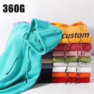 Sudaderas con capucha de felpa de algodón 100% de alta calidad, transpirables, de gran demanda, para hombre, al por mayor y personalizadas. - Product Image 6