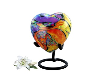 Urna Funeraria Decorativa de Aluminio Premium de Fabricante OEM para Cenizas con Acabado Metálico Cepillado Elegante de 10 Pulgadas - Product Image 4