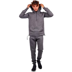 Y2K Moda Streetwear Conjunto Unisex Cuarto Zip Up Sudadera con capucha Conjunto de gran tamaño Hombres Chándal Pantalón Moda de lujo Hombres Jogger Conjunto de dos piezas - Product Image 1