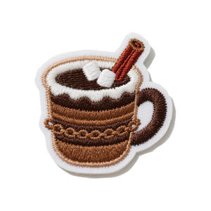 Custom Embroidery Patch Wholesale Floral Threadwork <b>Badge</b> for Jackets Hats Shirts Backpacks Clothing Decorative <b>Iron</b> <b>On</b> Sew <b>On</b> - Product Image 5