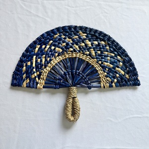 Éventail en jonc de mer naturel pour décoration de mariage, cadeaux de fête, événements en plein air, thème plage, décoration style bohème - Product Image 3