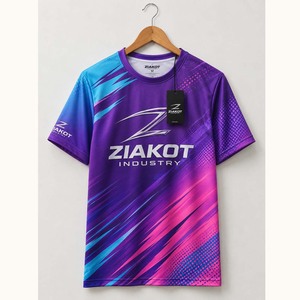 Fabricante de Camisetas Personalizadas, Camisetas de Algodón, Camisetas Extra Grandes, Impresión de Logotipos, Ropa Deportiva al por Mayor, ZIAKOT INDUSTRY Pakistán - Product Image 1