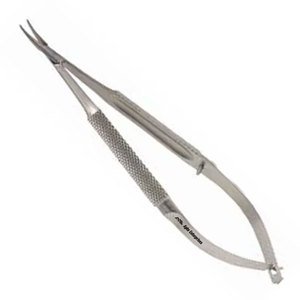 Portaagujas Quirúrgico Curvo de Alta Calidad con Diseño sin Bloqueo, Certificado CE, Manual, Estándar, Mandíbula de 1.0 x 10 mm - Product Image 2